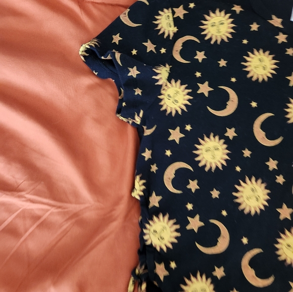 Cut and paste t shirt Sun and moon design - Picture 3 of 10